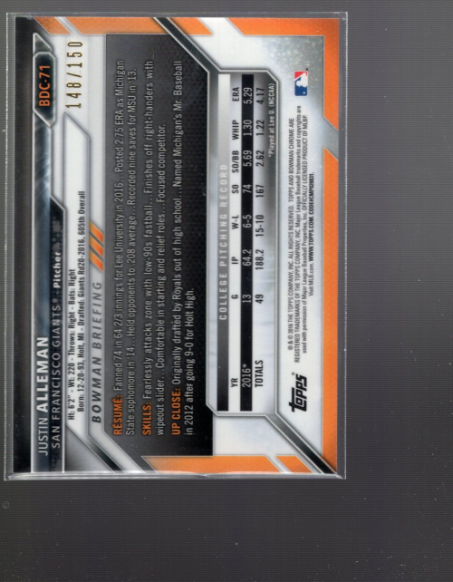 B4911- 2016 Bowman Chrome Draft BB Assorted Inserts -You Pick- 15+ FREE US SHIP - Picture 3 of 276