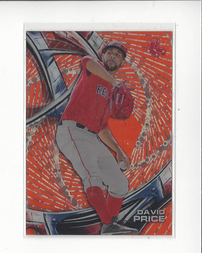 2016 Topps High Tek Red Orbit Diffractor #HTDP David Price