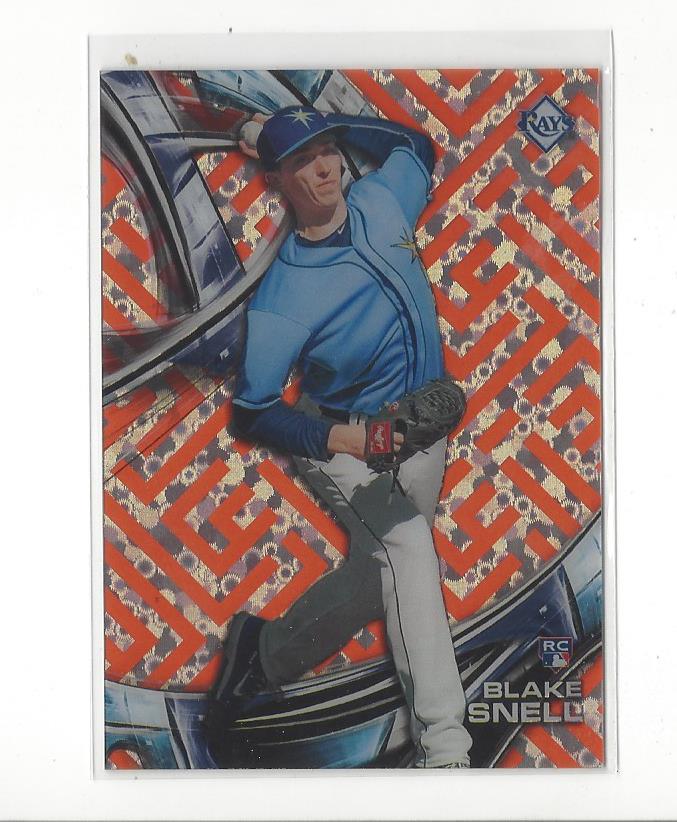 2016 Topps High Tek Red Orbit Diffractor #HTBS Blake Snell