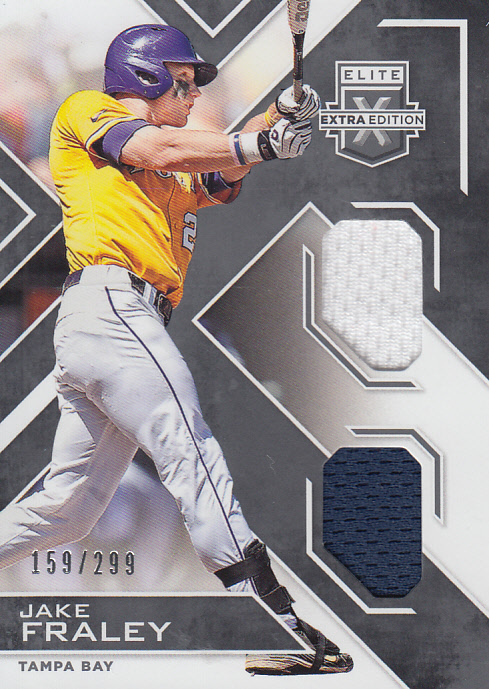 2016 Elite Extra Edition Dual Materials #1 Jake Fraley