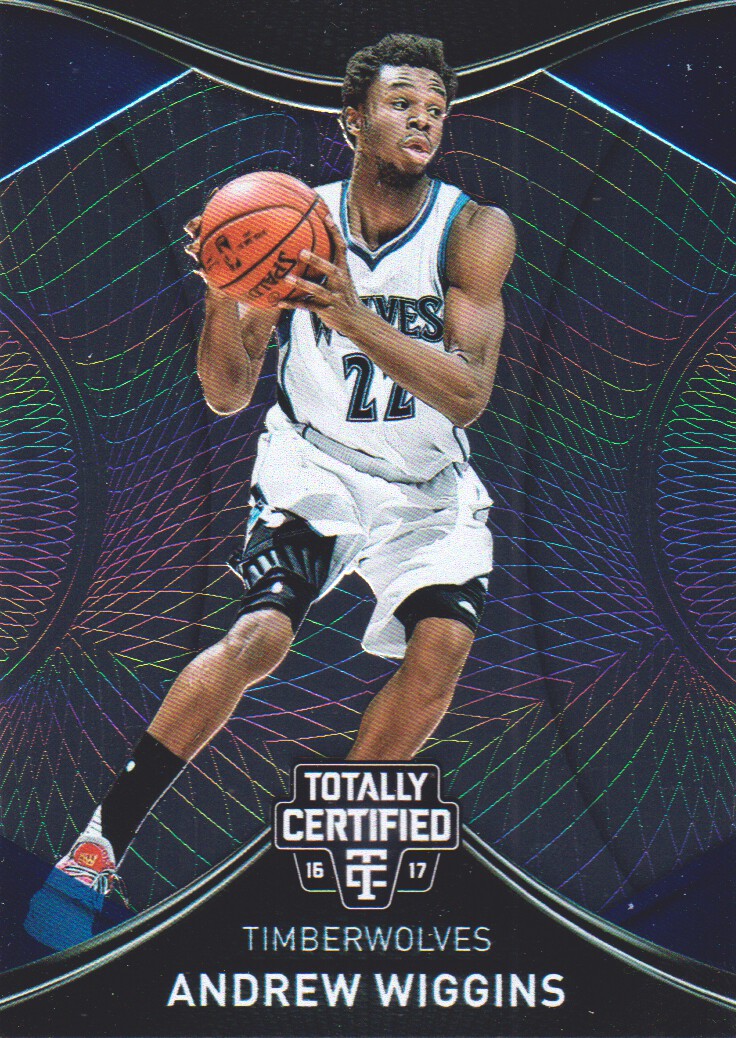 2016-17 Totally Certified #18 Andrew Wiggins