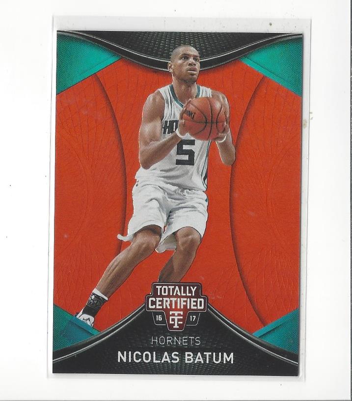 2016-17 Totally Certified Orange #26 Nicolas Batum