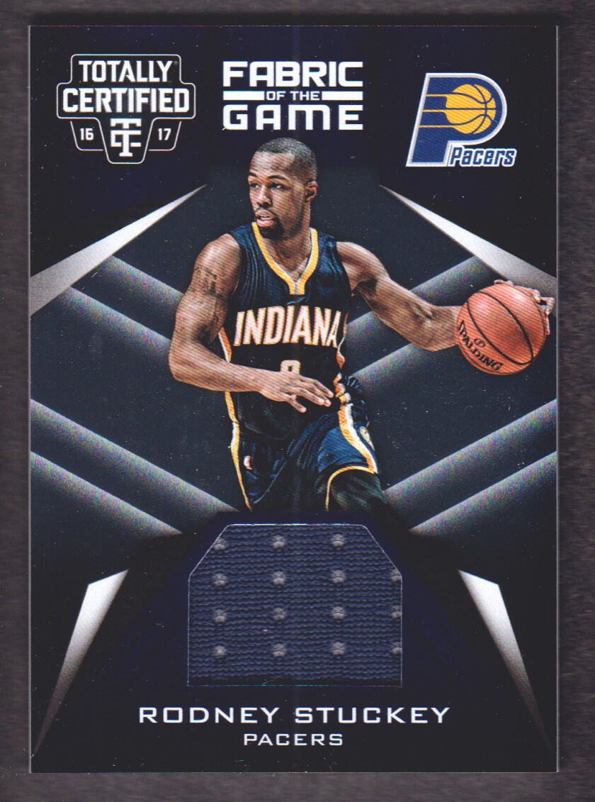 2016-17 Totally Certified Fabric of the Game Jerseys #40 Rodney Stuckey