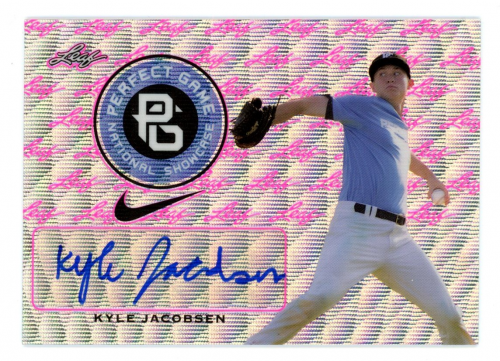 2016 Leaf Metal Perfect Game All-American Star Etched Pink #BAKJ1 Kyle Jacobsen