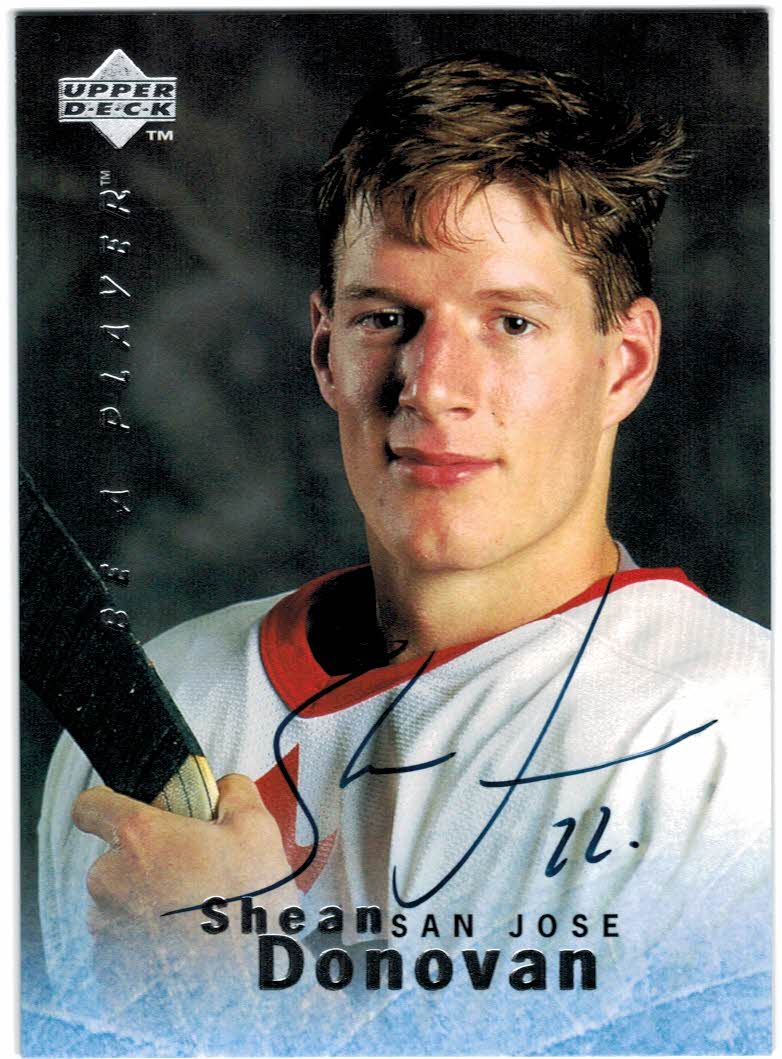 1995-96 Be A Player Autographs #S3 Shean Donovan