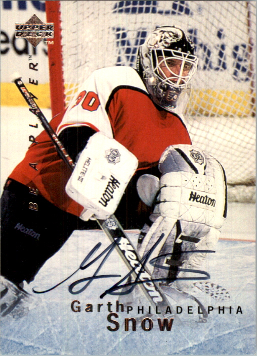 1995-96 Be A Player Autographs #S57 Garth Snow