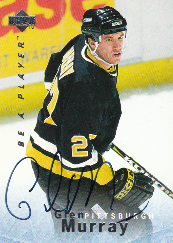 1995-96 Be A Player Autographs #S144 Glen Murray