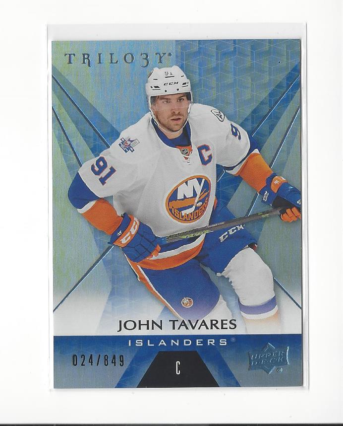 2016-17 Upper Deck Trilogy Rainbow Blue #5 John Tavares
