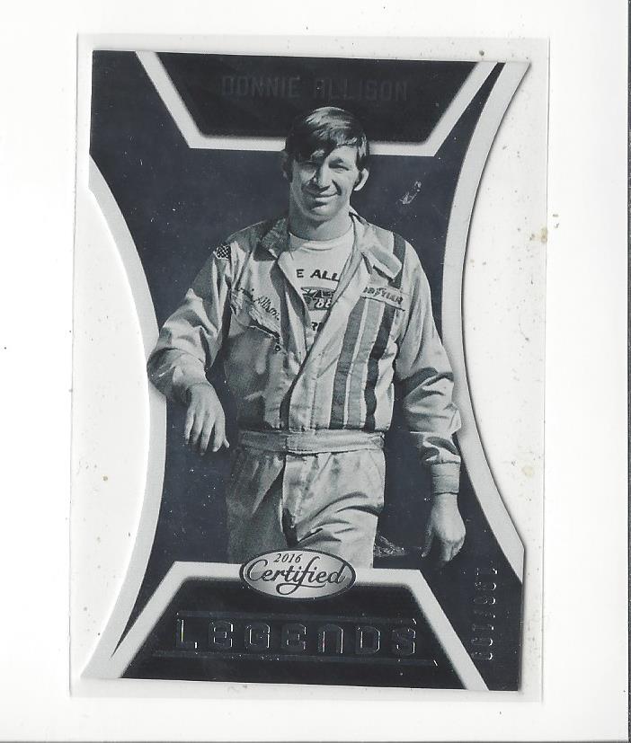 2016 Certified Legends #12 Donnie Allison