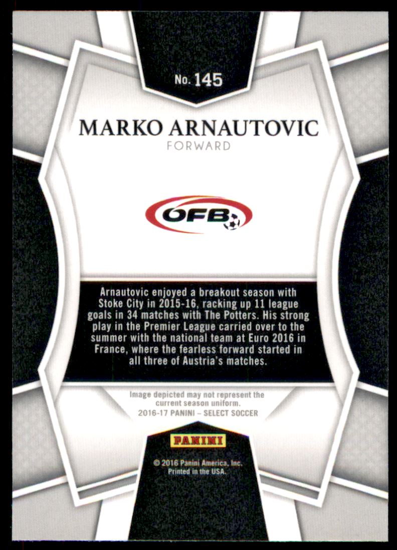 2016-17 Select #145 Marko Arnautovic