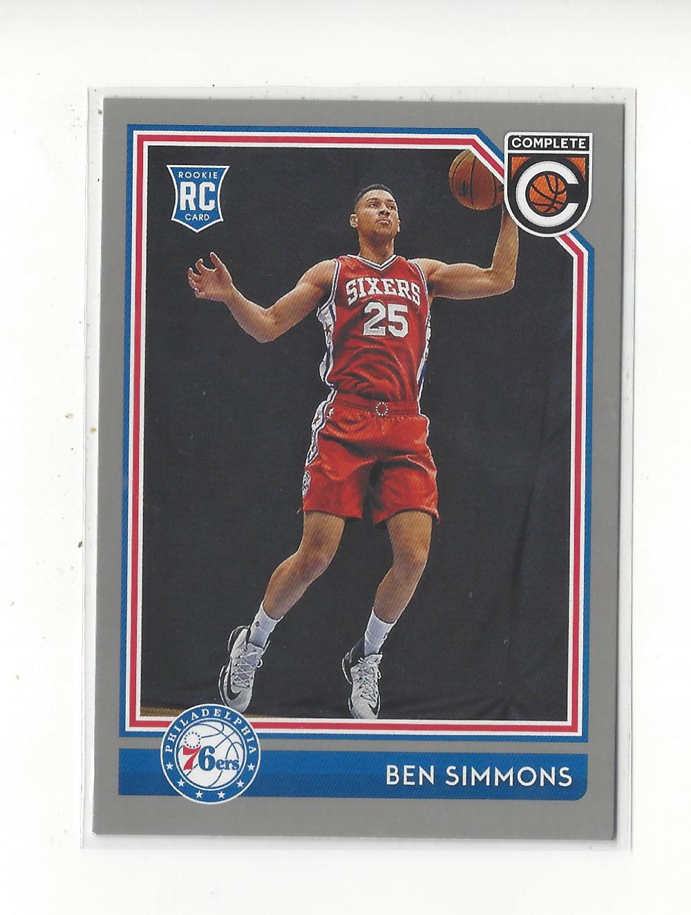 2016-17 Panini Complete Silver #4 Ben Simmons RC Rookie 76ers | eBay