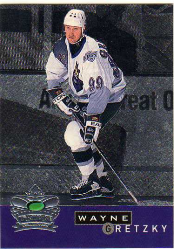 1995-96 Parkhurst International Crown Collection Silver Series 2 #10 Wayne Gretzky