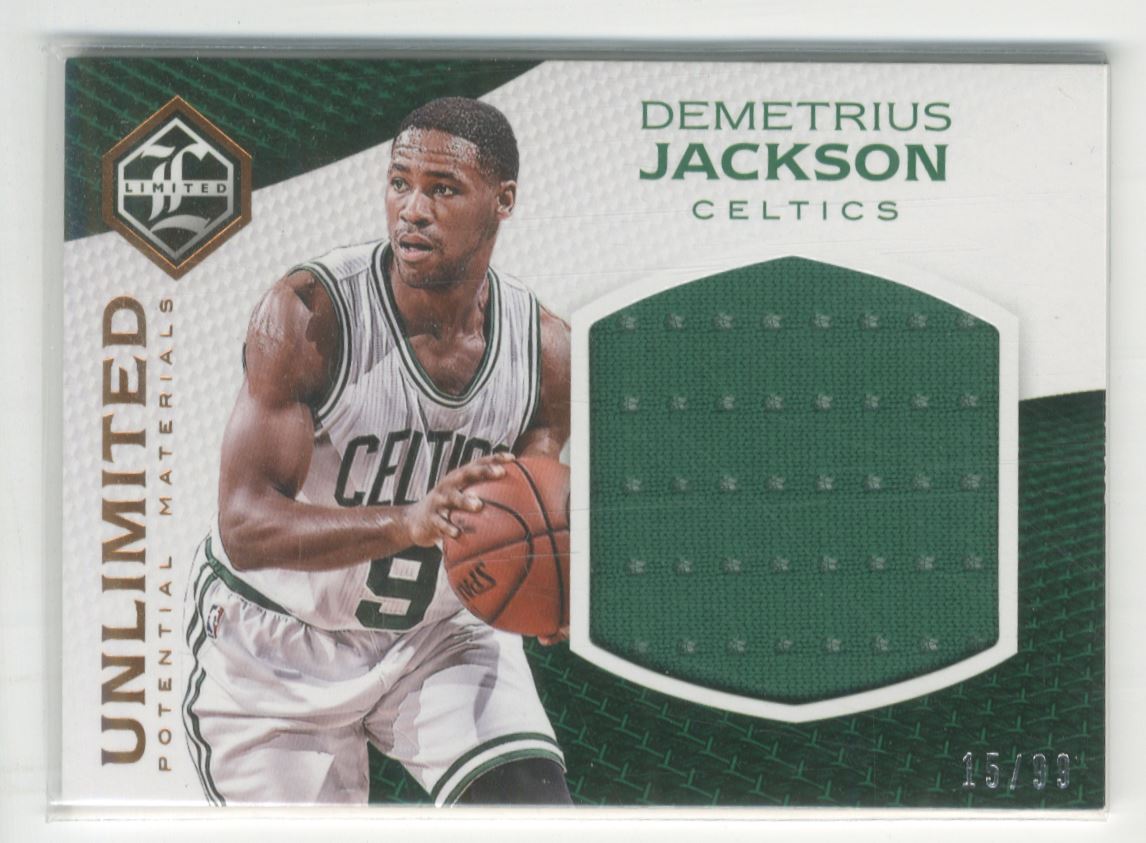 2016-17 Limited Unlimited Potential Materials #38 Demetrius Jackson