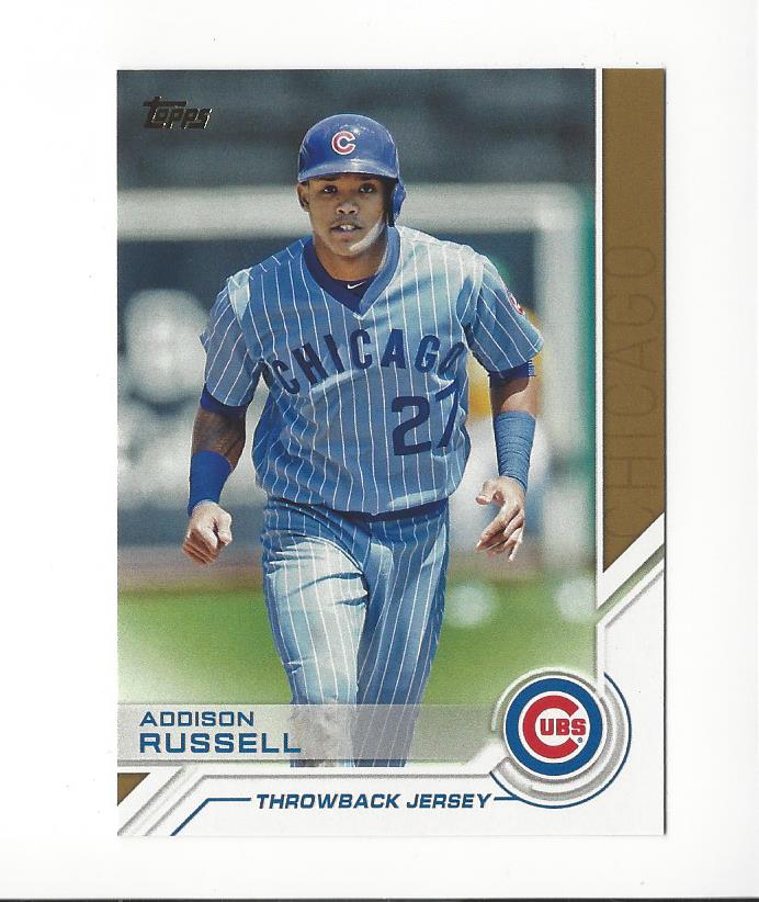 2017 Topps Salute #S22 Addison Russell
