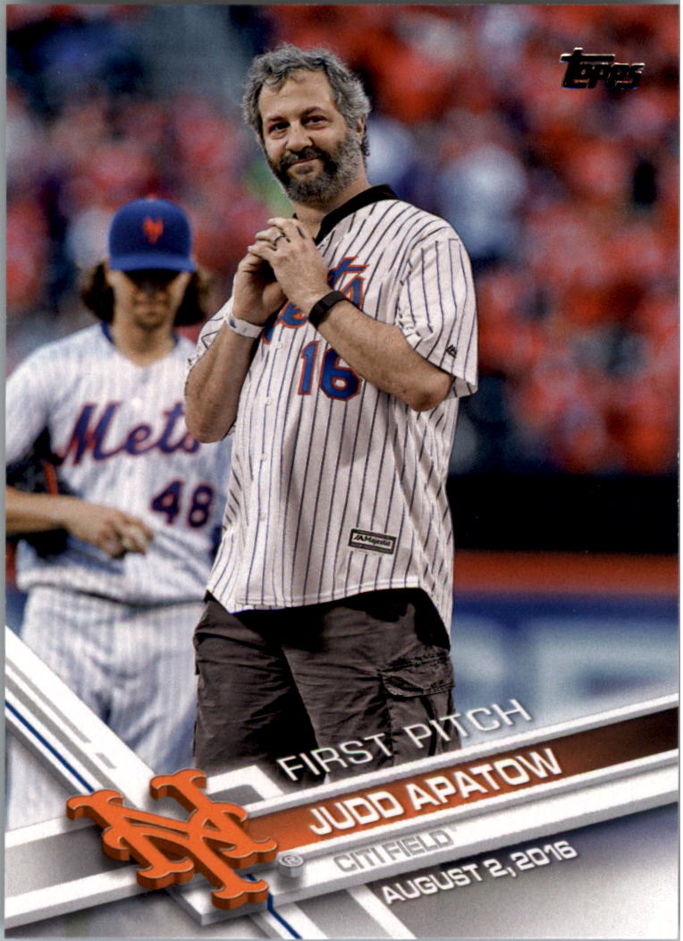 2017 Topps First Pitch #FP3 Judd Apatow