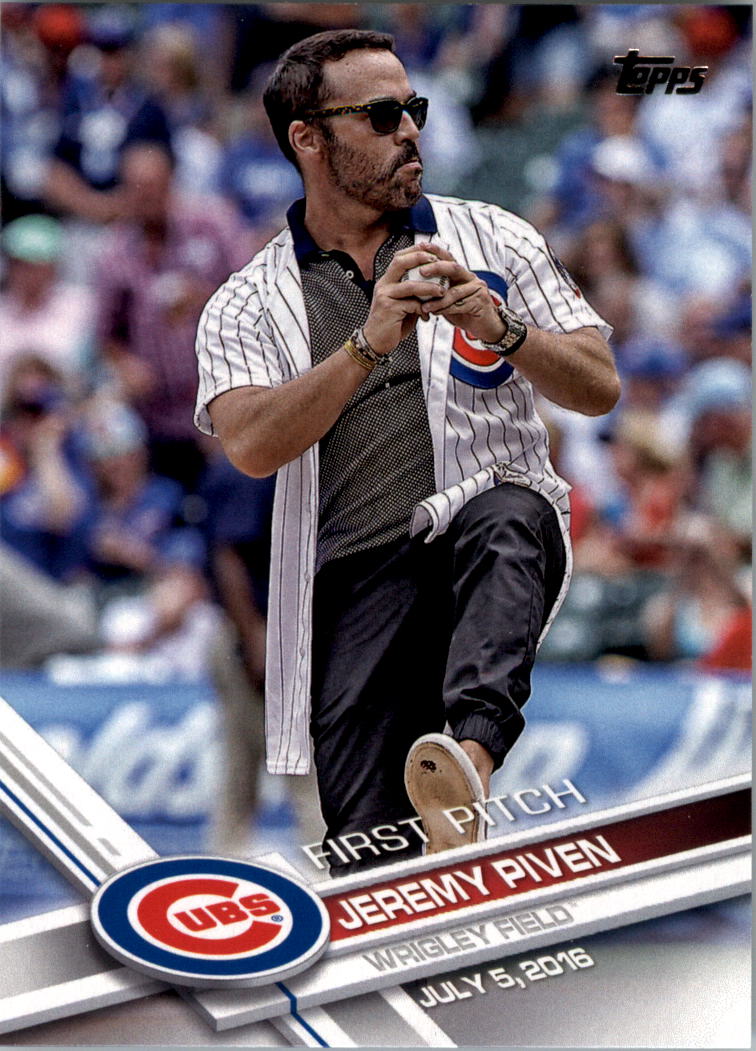 2017 Topps First Pitch #FP4 Jeremy Piven