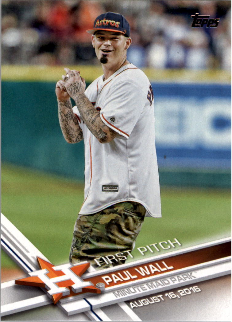 2017 Topps First Pitch #FP11 Paul Wall