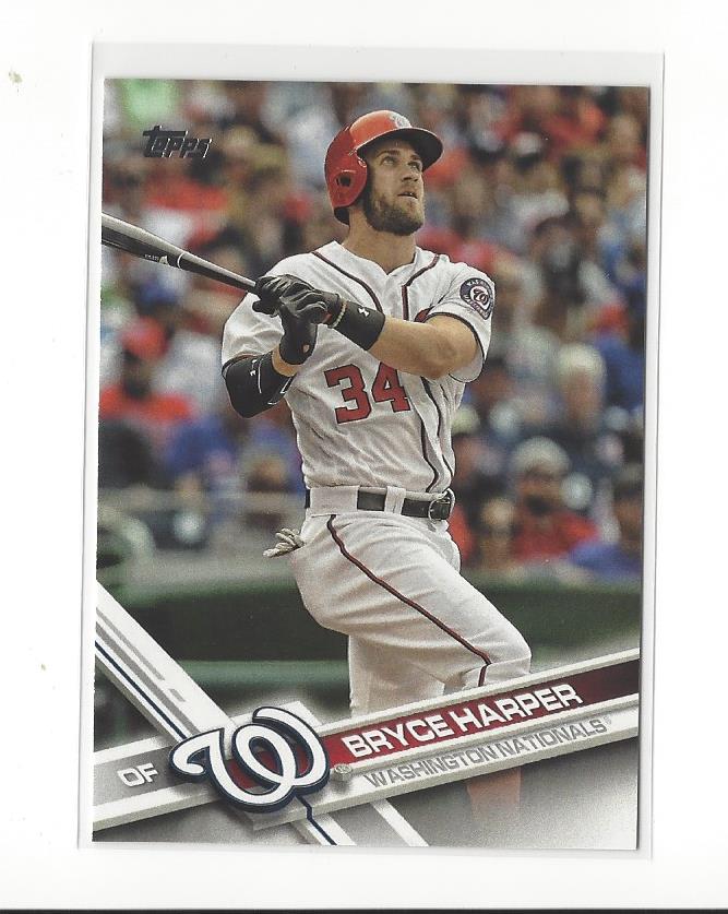 2017 Topps #34A Bryce Harper