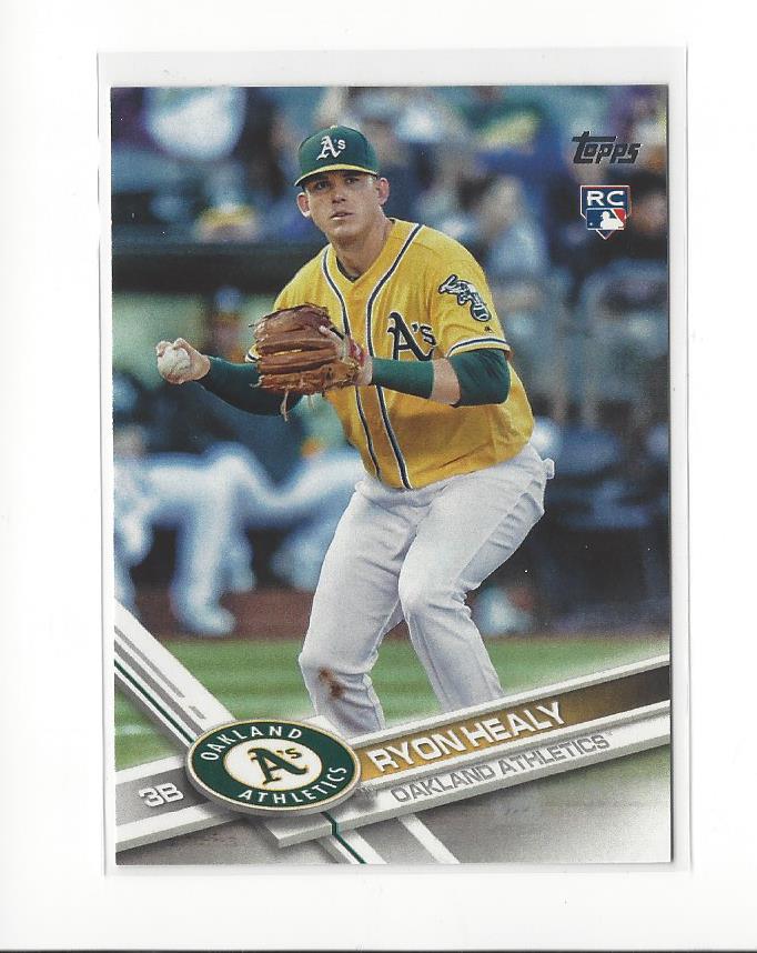 2017 Topps #53A Ryon Healy RC