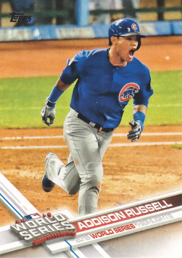 2017 Topps #78 Addison Russell WS HL
