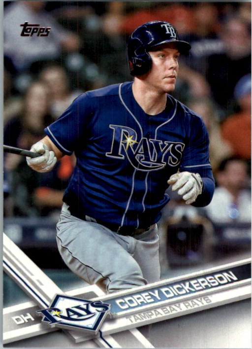 2017 Topps Baseball Card #165 Corey Dickerson 