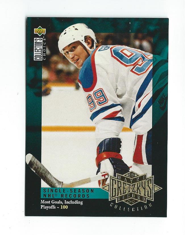 1995-96 Upper Deck Gretzky Collection #G8 Most Goals in One Season