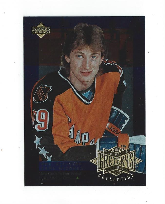 1995-96 Upper Deck Gretzky Collection #G17 Most Goals in One Period