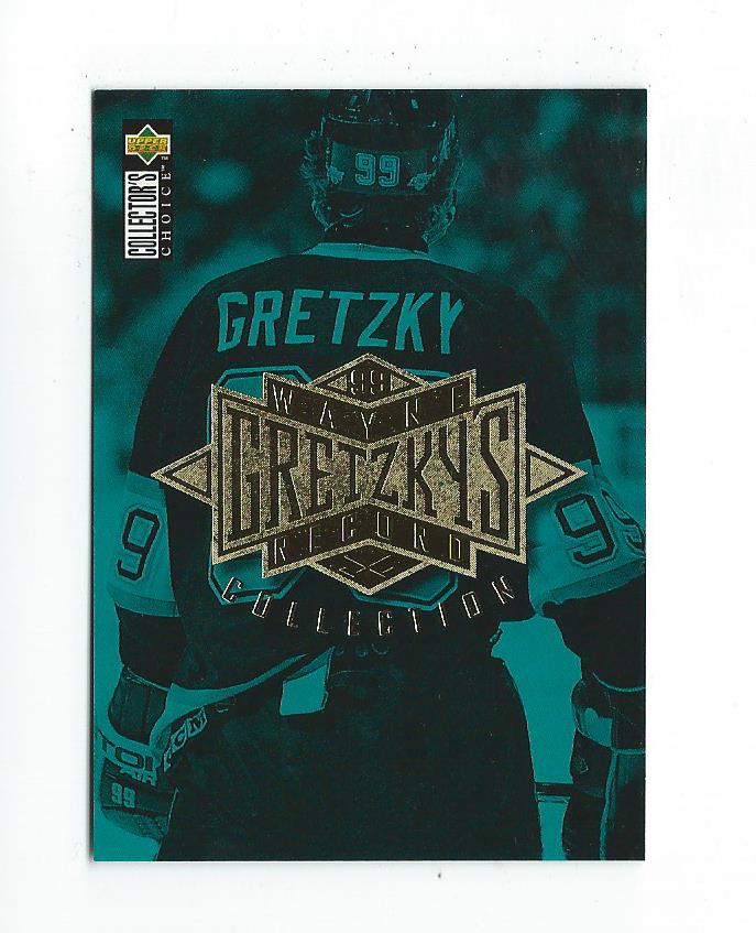 1995-96 Upper Deck Gretzky Collection #HCC Header Card CC