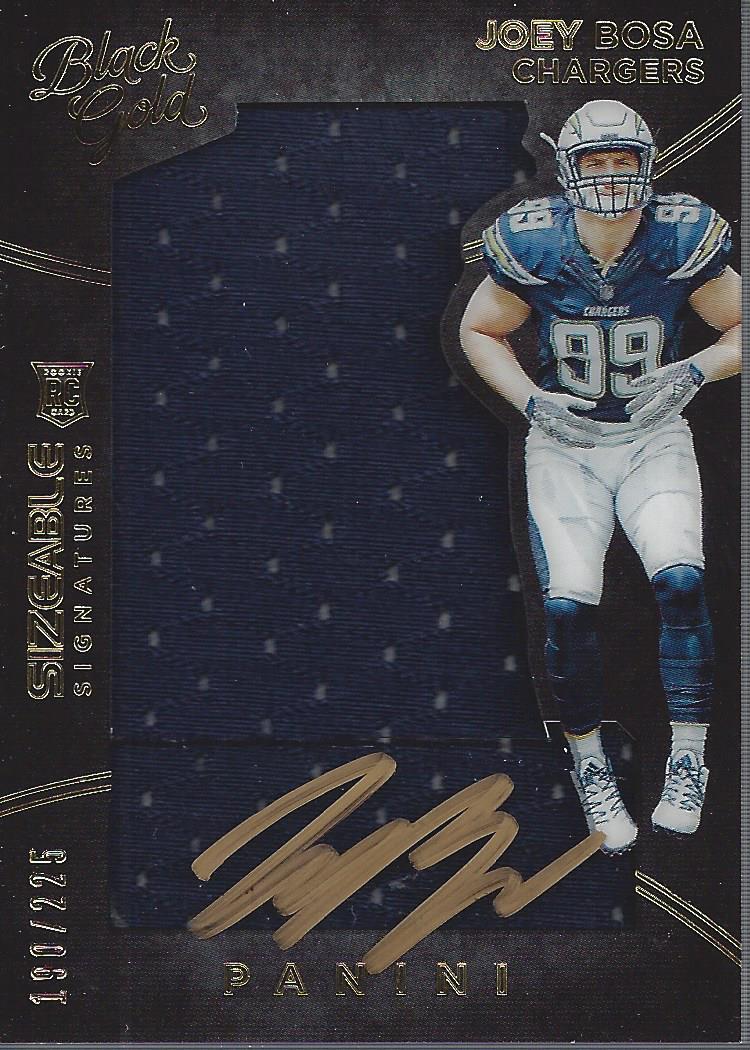 2016 Panini Black Gold #84 Joey Bosa JSY AU RC - /225 - NM-MT