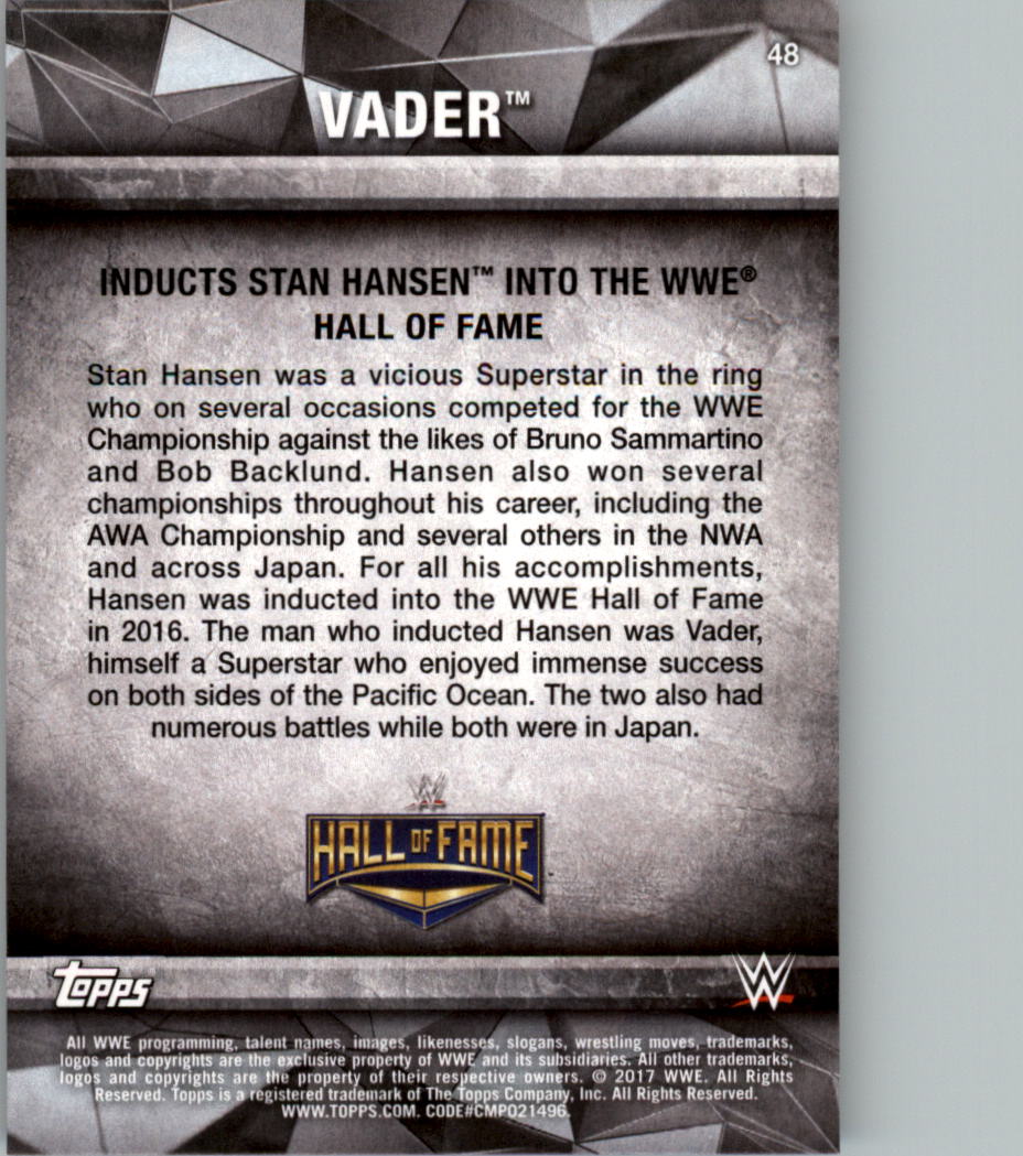2017 Topps WWE Road to Wrestlemania Bronze parallel you pick - Picture 19 of 37