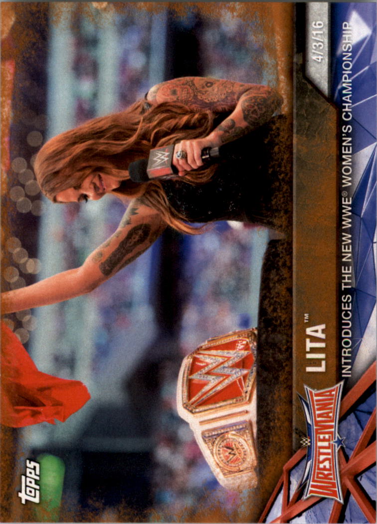 2017 Topps WWE Road to Wrestlemania Bronze parallel you pick - Picture 22 of 37