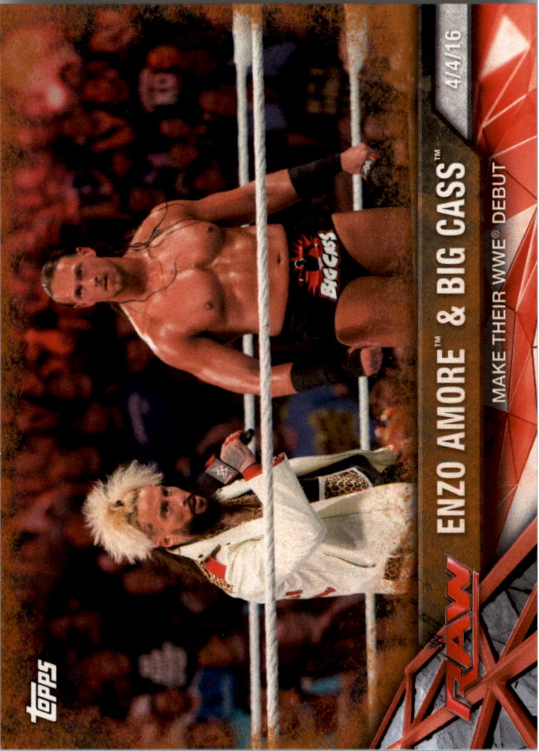 2017 Topps WWE Road to Wrestlemania Bronze parallel you pick - Picture 26 of 37