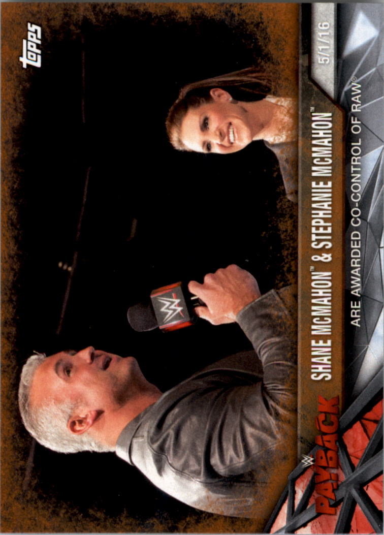 2017 Topps WWE Road to Wrestlemania Bronze parallel you pick - Picture 28 of 37