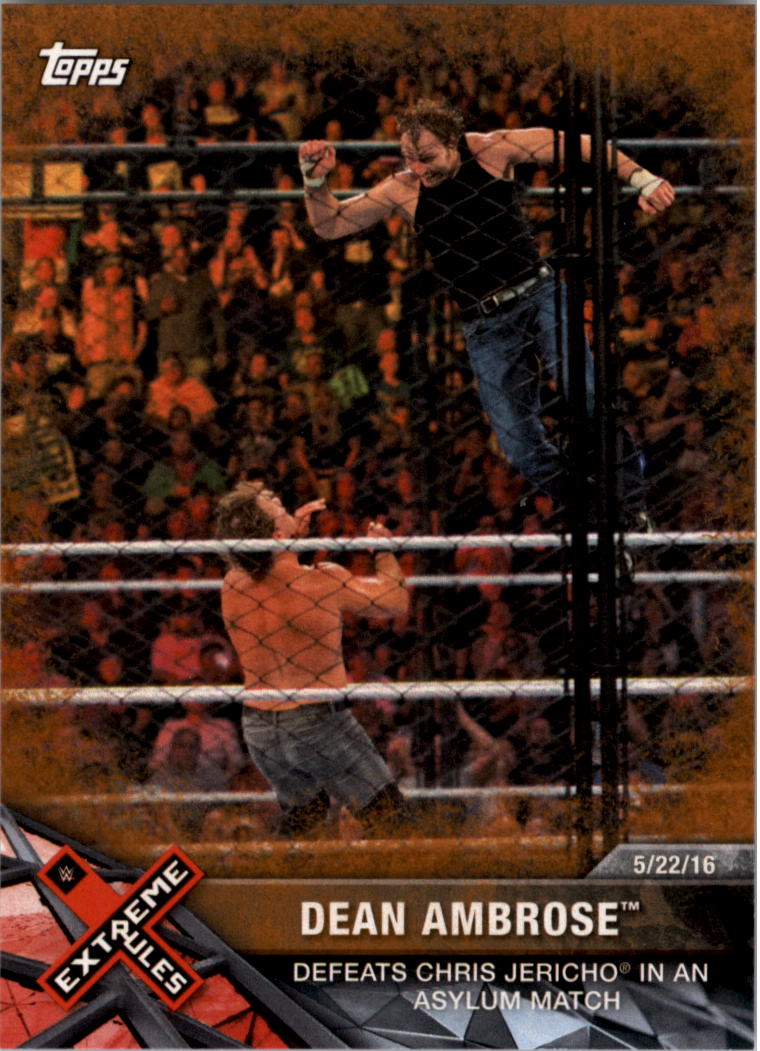 2017 Topps WWE Road to Wrestlemania Bronze parallel you pick - Picture 30 of 37