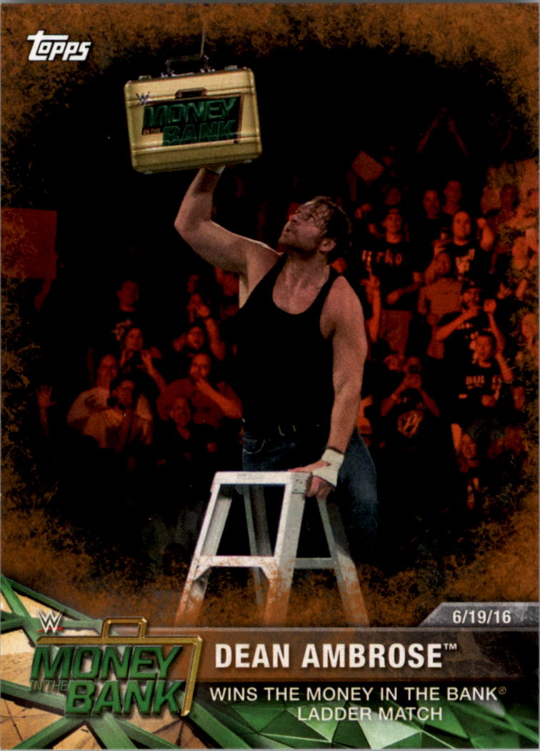 2017 Topps WWE Road to Wrestlemania Bronze parallel you pick - Picture 34 of 37