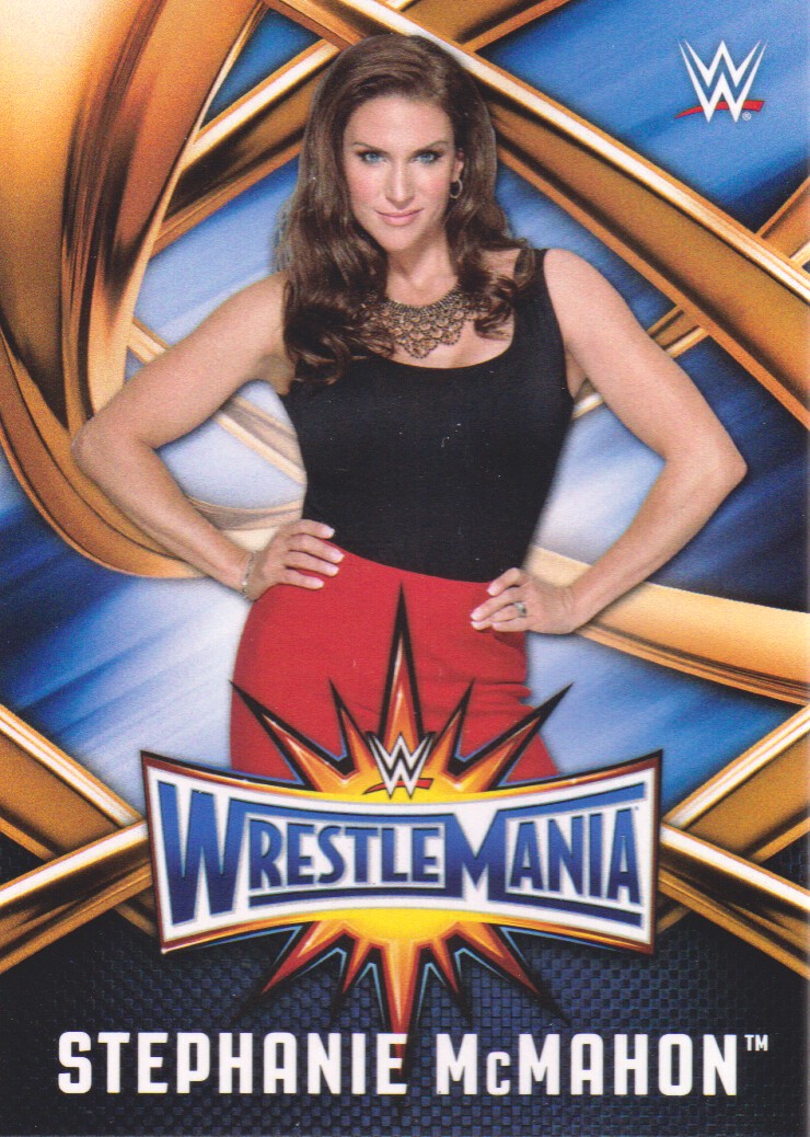 2017 Topps Wwe Road To Wrestlemania 33 Roster Wmr 2 Stephanie
