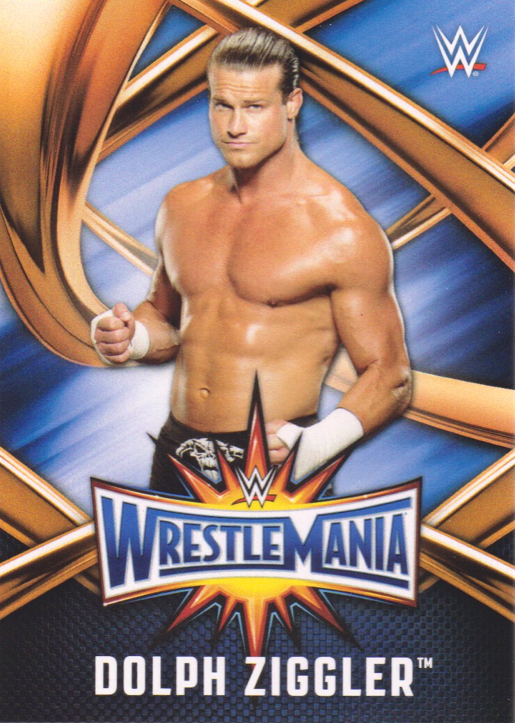 2017 Topps WWE Road to WrestleMania WrestleMania 33 Roster #WMR28 Dolph Ziggler