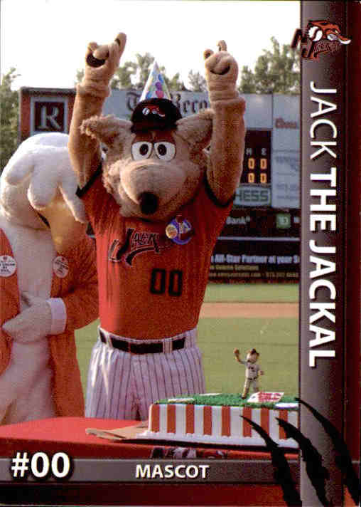 2002 SGA New Jersey Jackals mascot Jack the Jackal bobblehead
