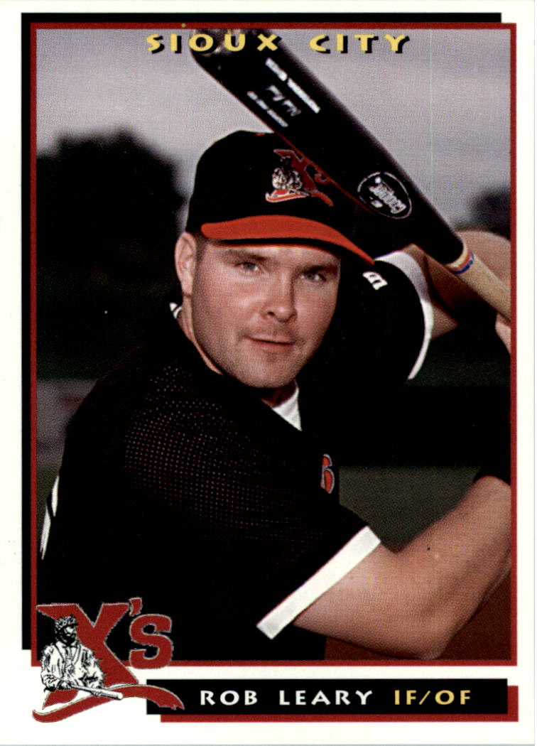 1996 Sioux City Explorers #7 Rob Leary