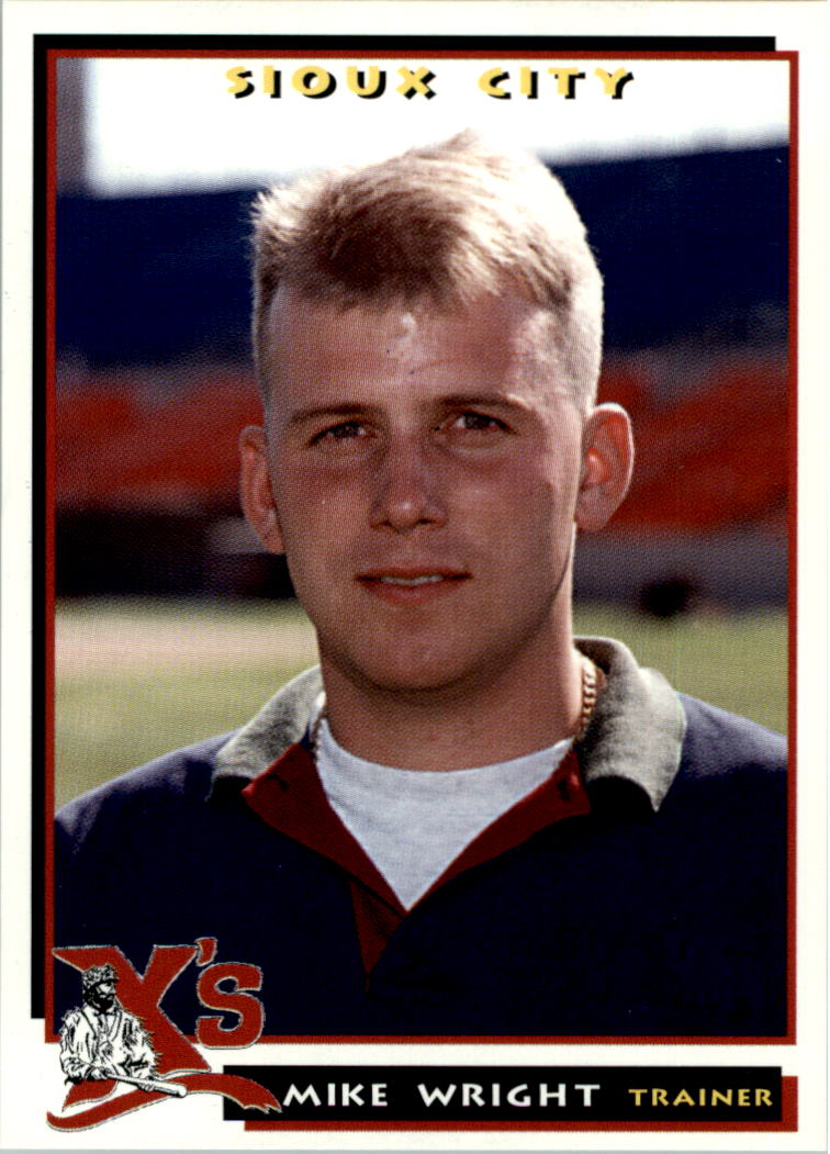 1996 Sioux City Explorers #30 Mike Wright TR