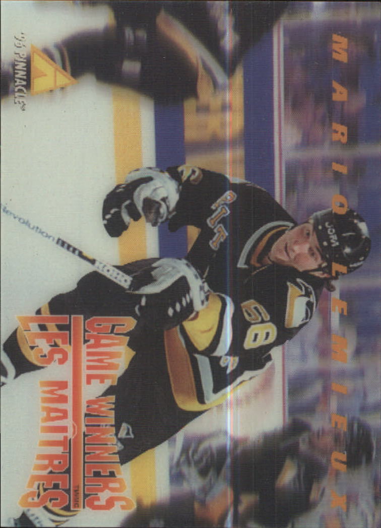 1995-96 McDonald's Pinnacle #MCD15 Mario Lemieux - NM-MT