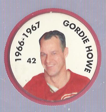 1995-96 Parkhurst '66-67 Coins #42 Gordie Howe