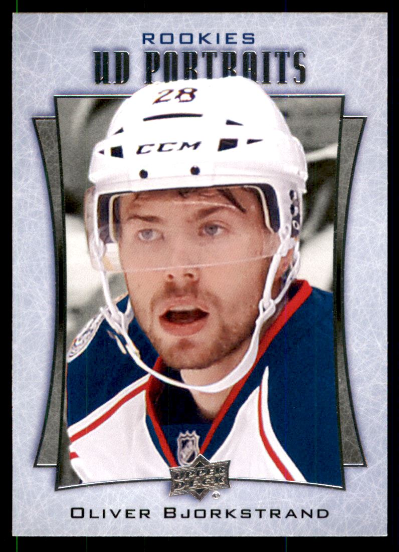 2016-17 Upper Deck UD Portraits #P98 Oliver Bjorkstrand