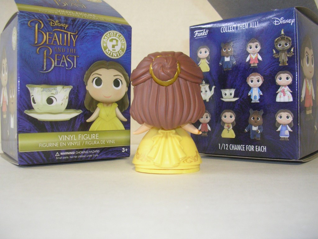 2017 Funko Mystery Minis Beauty and the Beast #NNO Belle back image