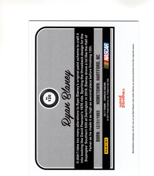 A2404 - 2017 Donruss Racing verschiedene Steckkarten 1 -Sie wählen aus - 15+ KOSTENLOSER US-VERSAND - Bild 71 von 151