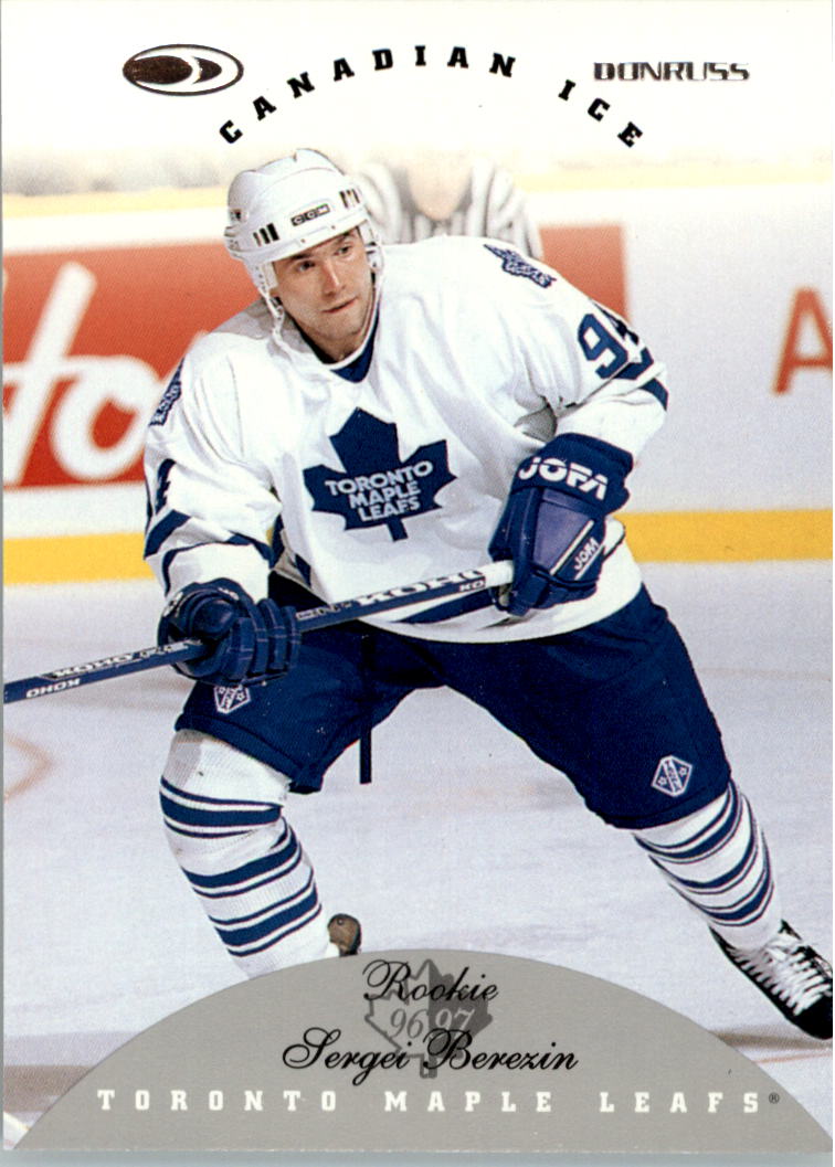1996-97 Donruss Canadian Ice #119 Sergei Berezin RC