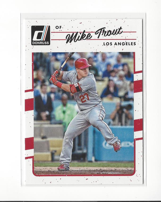 2017 Donruss #104A Mike Trout