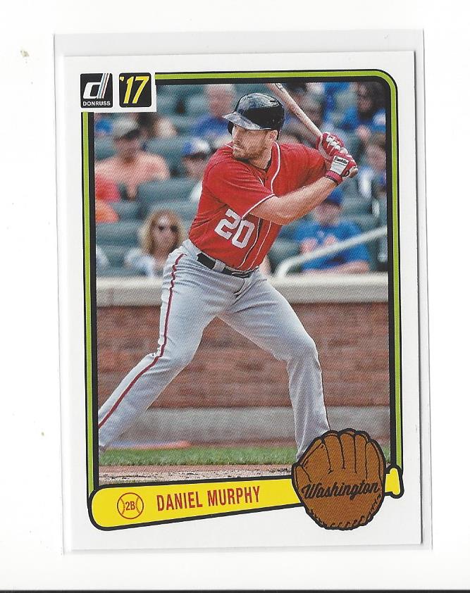 2017 Donruss '83 Retro Variations #RV40 Daniel Murphy