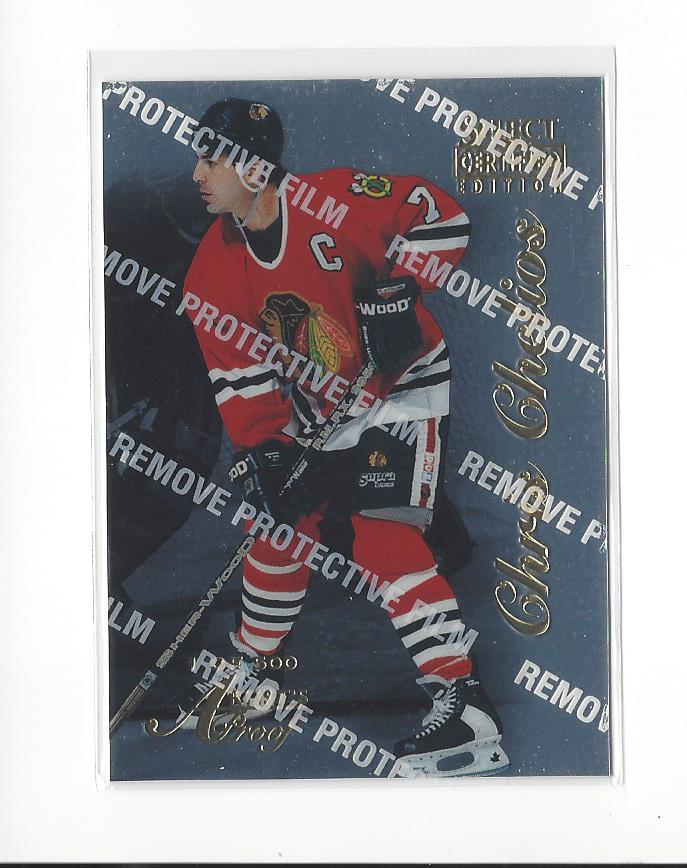 1996-97 Select Certified Artist's Proofs #27 Chris Chelios