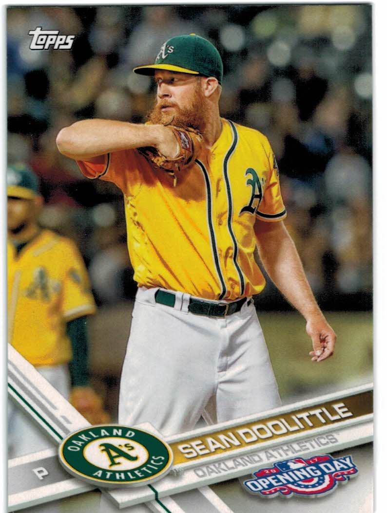 2017 Topps Heritage #226 Jed Lowrie Baseball Card - Oakland Athletics